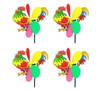 Pitadue Colorful Cartoon Animale Wind Spinner Bambini Giocattolo Spaventare Uccelli Vento Spinner Giardino Mulini A Vento Adornment Cartoon Animale Mulini A Vento