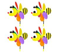 Pitadue Colorful Cartoon Animale Wind Spinner Bambini Giocattolo Spaventare Uccelli Vento Spinner Giardino Mulini A Vento Adornment Cartoon Animale Mulini A Vento
