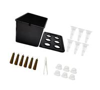 Pitadue Compatti sistemi idroponici da giardino per interni, coperchio trasparente per la crescita delle piante, per uso familiare, fioriera idroponica trasparente per bambini