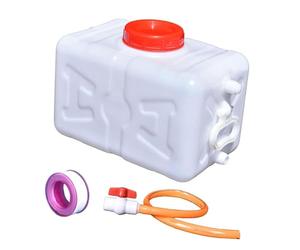 Pitadue Contenitore d'acqua rettangolare da 30 litri Intelligenza computazionale a corrente continua per la pesca con zaino in spalla e le richieste di viaggio Contenitore d'acqua permanente ABS per