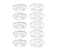 Pitadue Cuscinetti per naso per bambini, in silicone, flessibili, universali, adatti per la maggior parte delle montature, delicati sulla pelle, per bambini, Misura unica, come descritto, come