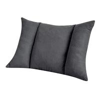 Pitadue Cuscino lombare ergonomico per sedia da ufficio in poliestere traspirante cuscino schienale divano casa con imbottitura in cotone PP cuscino per sollievo posteriore ufficio