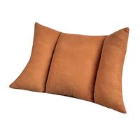 Pitadue Cuscino lombare ergonomico per sedia da ufficio in poliestere traspirante cuscino schienale divano casa con imbottitura in cotone PP cuscino per sollievo posteriore ufficio