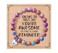 Pitadue Delicato ciondolo a forma di cuore in lega con bordo liscio, pietra naturale per un comodo accessorio quotidiano elegante alla moda a forma di cuore, Misura unica, come descritto