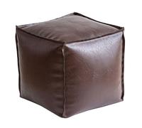 Pitadue Elegante sgabello portaoggetti in pelle PU per sedile portatile di gestione dello spazio Disegni per la decorazione domestica sedile di stoccaggio