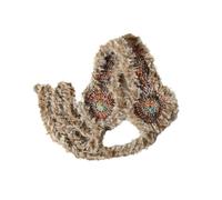 Pitadue Fascia protettiva invernale per orecchie, multifunzionale, per il freddo, per la moda quotidiana e invernale, cachi, Taglia unica