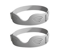 Pitadue Ginocchiera regolabile per rotula leggera e traspirante, in silicone, per basket, baseball, calcio, corsa, rotula Band per corsa