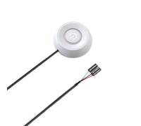 Pitadue Toccare il pulsante di accensione del computer Cambia piano denso per il telelavoro organizzare il cambiamento di potenza del computer