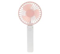 Pitadue Ventilatore portatile pieghevole ricaricabile piccola tasca con 3 velocità USB per esterno interno tasca USB