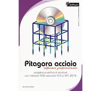 Pitagora Acciaio. Software professionale. Progetto e verifica di strutture con il metodo FEM secondo EC3 e NTC 2018. Con CD-ROM