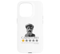 Pitagora - Carnivori & Veganismo - Meme di filosofia vegana Custodia per iPhone 15 Pro