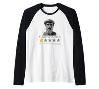 Pitagora - Carnivori & Veganismo - Meme di filosofia vegana Maglia con Maniche Raglan