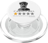 Pitagora - Carnivori & Veganismo - Meme di filosofia vegana PopSockets PopGrip per MagSafe