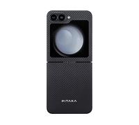 PITAKA A copertura totale CUSTODIA per Samsung Galaxy Z Fold6, Grigio, Nero
