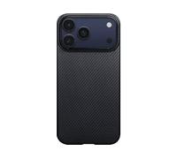 PITAKA A copertura totale in fibra aramidica CUSTODIA per Apple iPhone 17 Pro Max, Nero