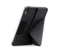 pitaka Cover per iPad Mini 7 Magnetica Sottile e Leggera Case per iPad Mini 7 A17 2024 Pelle PU Magsafe Custodia Magnetica per iPad Mini 7&6 2021 con Fibbia in Pelle Nascosta Nero[MagEZ Folio 2]
