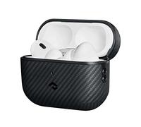PITAKA Custodia per AirPods Pro 2, custodia protettiva antiurto slim fit AirPods Pro di seconda generazione, compatibile con MagSafe, fibra aramidica 600D realizzata