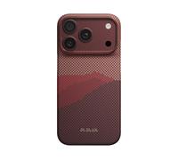 PITAKA Edge Case COVER MAGSAFE per Apple iPhone 17 Pro/iPhone 18 Pro, Rosso