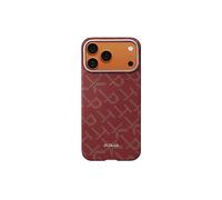 PITAKA In fibra aramidica COVER MAGSAFE per Apple iPhone 17 Pro, Oro, Rosso