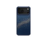 PITAKA KI1705MGPM, aramide COVER MAGSAFE per Apple iPhone 17 Pro Max, Blu