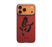 PITAKA Protettivo CUSTODIA per Apple iPhone 17 Pro, Rosso, Nero