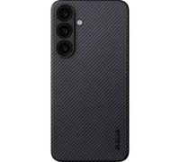 Pitaka Ultra-Slim custodia per Samsung S25+ nero/grigio Twill Protezione KS2501S