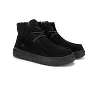 Pitas | BERNA | Stivali casual da donna | Stivaletti in pelle| Scarpa urbani | Mocassini | Nautiche invernali | Sneakers Casual | Calzatura Senza lacci | Calzature Walkinpitas | Nero | 39