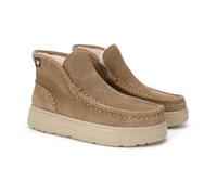 Pitas | PERTH | Stivali casual da donna | Stivaletti in pelle| Scarpa urbani | Mocassini | Nautiche invernali | Sneakers Casual | Calzatura Senza lacci | Calzature Walkinpitas | Camel | 39