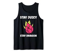 Pitaya Cute Funny Quote Stay Juicy Dragon Fruit Canotta