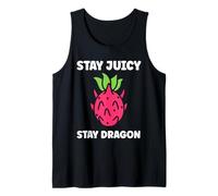 Pitaya Cute Funny Quote Stay Juicy Dragon Fruit Canotta