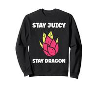 Pitaya Cute Funny Quote Stay Juicy Dragon Fruit Felpa