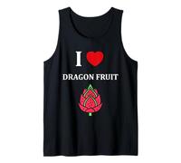 Pitaya Funny Cute Minimalist Simple i Love Dragon Fruit Canotta