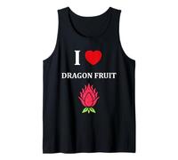 Pitaya Funny Cute Minimalist Simple i Love Dragon Fruit Canotta