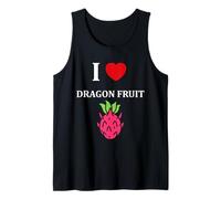 Pitaya Funny Cute Minimalist Simple i Love Dragon Fruit Canotta