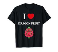 Pitaya Funny Cute Minimalist Simple i Love Dragon Fruit Maglietta