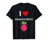 Pitaya Funny Cute Minimalist Simple i Love Dragon Fruit Maglietta