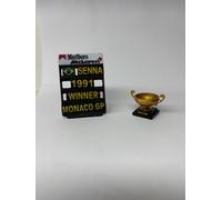 Pitboard 1:43 1:18 1:24 1:12 Senna McLaren MP4/6 1991 monaco gp spark minichamps