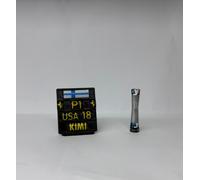 Pitboard Trophy FERRARI RAIKKONEN WINNER Gp AUSTIN USA 2018 F1 1/43 1/24 1/18