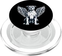 Pitbull Angel Dog con ali PopSockets PopGrip per MagSafe