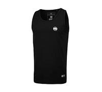 Pitbull Canottiera da uomo Pit Bull West Coast Slim Fit Small Logo Uomo Magliette senza maniche Abbigliamento sportivo, Nero , S