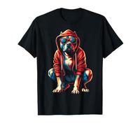 Pitbull - Costume da cane per papà, mamma, amanti degli animali domestici Maglietta