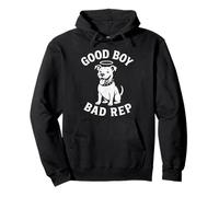 Pitbull Dog Good Boy Bad Rep Pit Bull Lover Felpa con Cappuccio