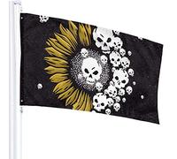 Pitbull Dog Wearing Crown Flag 3x5 Ft Outdoor Double Sided 100% Polyester Duty Durable Flags With Preset Hole For Home Office Garden Holiday Decorations