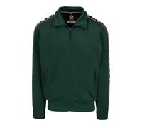 PITBULL - Felpa da Uomo con Cerniera Oldschool Powers, Giacca Felpa da Uomo con Collo Alto, Giacca con Cerniera in Stile Old School, Felpe con Stampa, Sweatshirt