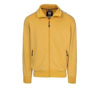 PITBULL - Felpa Uomo con Collo Alto e Zip Oldschool Powers, Felpe Uomo in Tessuto Sintetico Resistente ai Lavaggi, Due Tasche Aperte, Morbida e Leggera