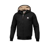 Pitbull - Giacca invernale da uomo con cappuccio Elkwood III, giacca da uomo con cerniera, tasche laterali comode, giacca trapuntata, perfetta per l'inverno.