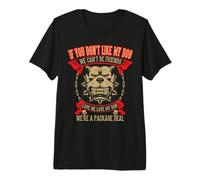 Pitbull If You Dont Like My Dog Pit Bull Proprietari Regalo Maglietta Premium