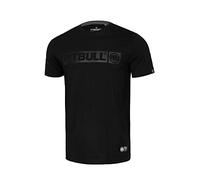 PITBULL Maglietta Uomo Corta t-Shirt Tshirt Pit Bull West Coast Maglie all Black Hilltop Camicia Nero S