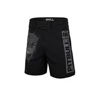 Pitbull Pantaloncini da Allenamento da Uomo Pit Bull West Coast Born in 1989, Schwarz, S