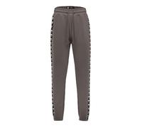 PITBULL - Pantaloni Tuta Uomo Oldschool Powers, Pantalone Tuta Uomo con Cordino Regolabile, Due Tasche con Cerniera, Sportivi e Comodi, Gamba Affusolata